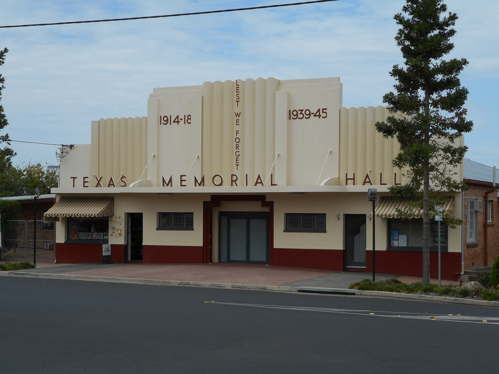 Texas Memorial Hall - Texas QLD