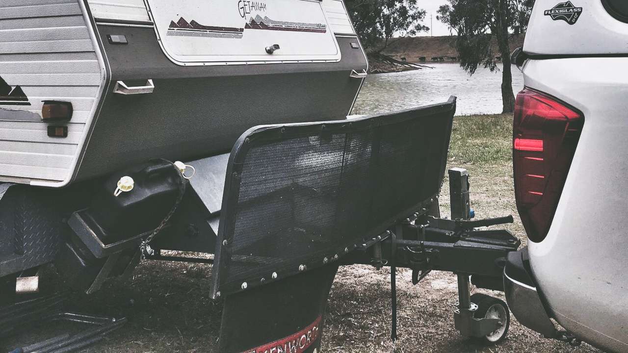 Coast To Coast Stoneguard Fitted To Supreme Getaway Caravan