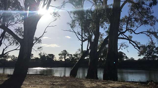 Camping By The River Featured Image