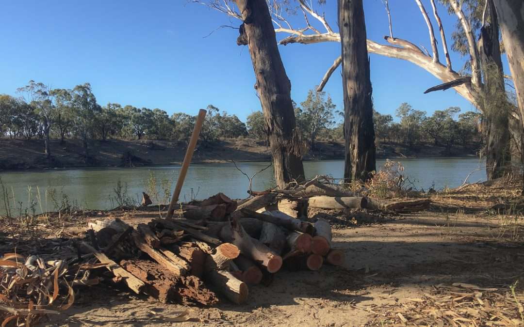 Camping By The River And Just Doing Nothing