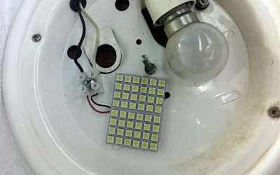 Installing LED Lights in our Supreme Getaway Caravan