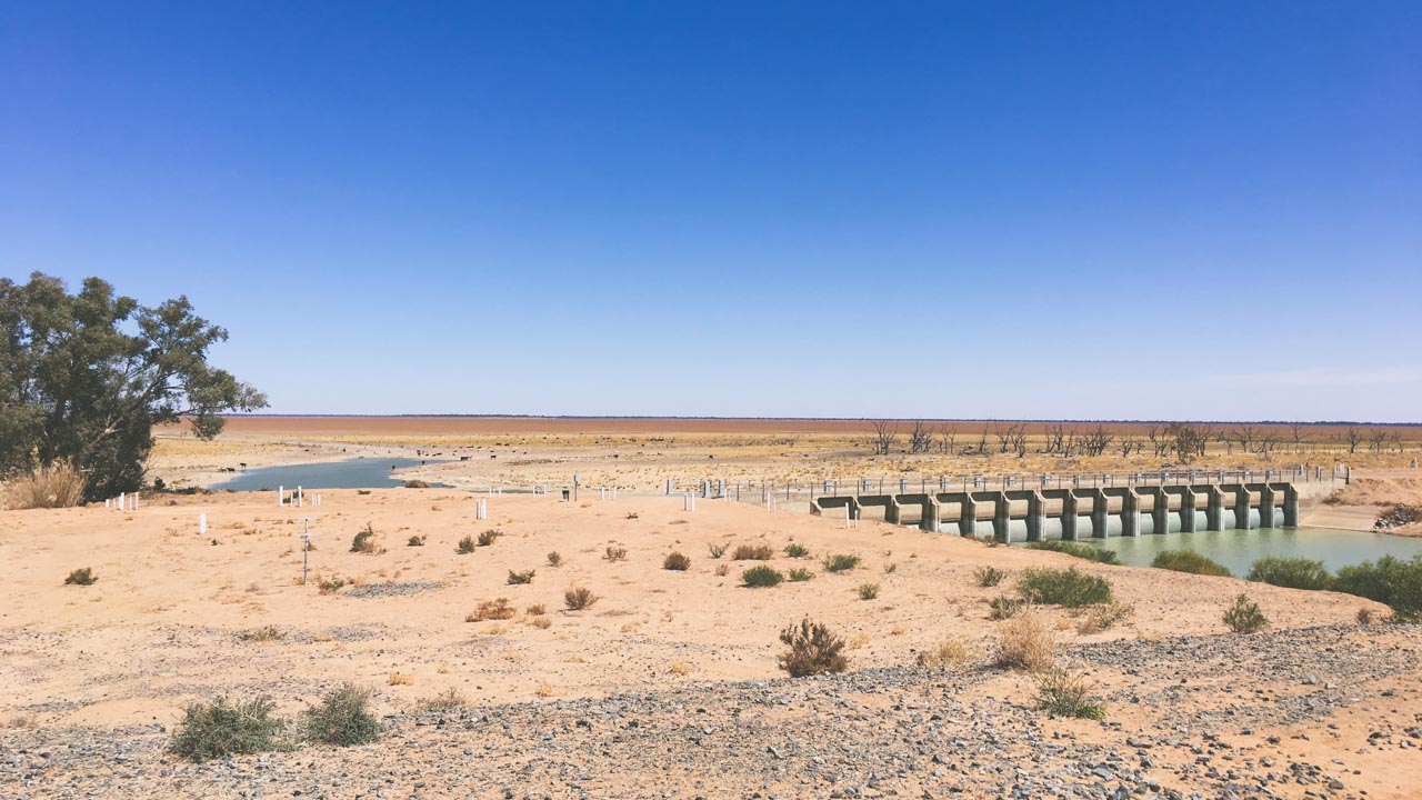 Menindee Lake From The Lookout