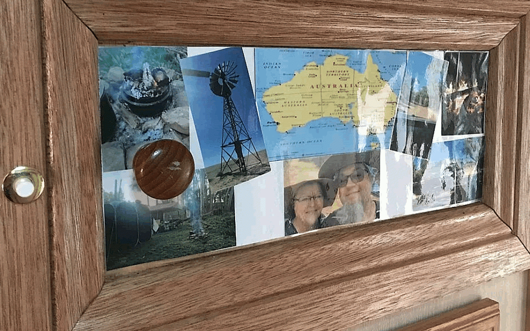 Convert Microwave Cupboard Space In A Supreme Getaway Caravan