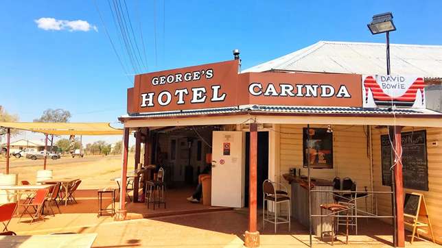 Carinda Hotel David Bowie Lets Dance