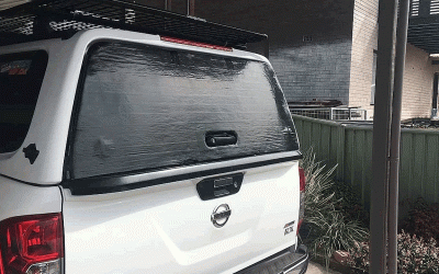 Make a Cheap Offroad Window Protector