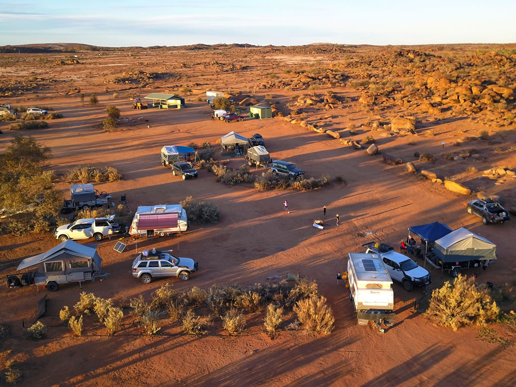 2019 MARS Enthusiasts National Muster Tibooburra Aboriginal Land Council Camp Site