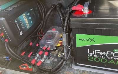Bushman 12v Fridge & VoltaX Lithium & Enerdrive DCDC