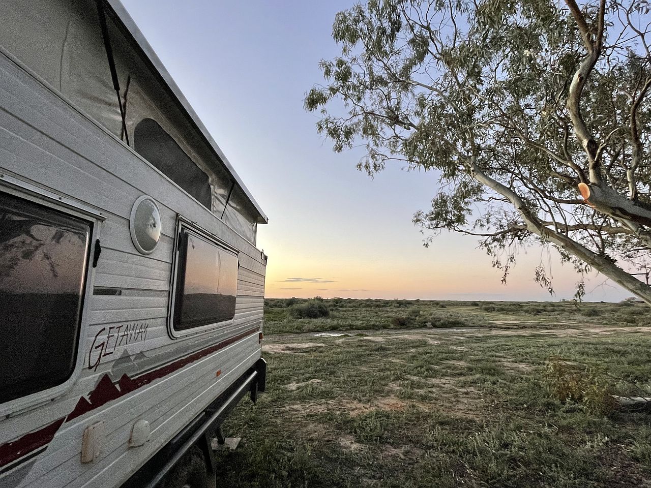 Camping Near One Tree Hotel In The Long Paddock NSW