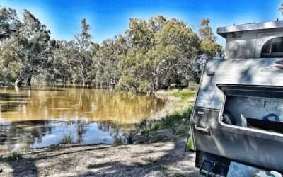 Hillston NSW Free Camping At Lachlan River Bridge