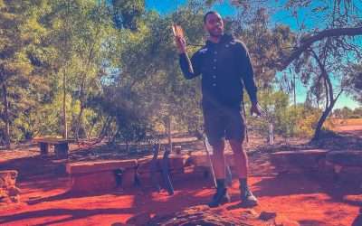 Camping At Ayers Rock Camp Ground (Uluru)