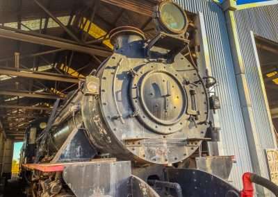 Old Ghan Railway Steam Locomotive