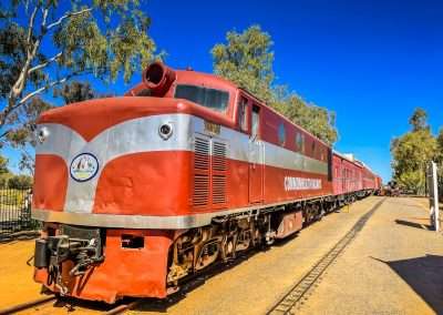 Old Ghan Railway Locomotive