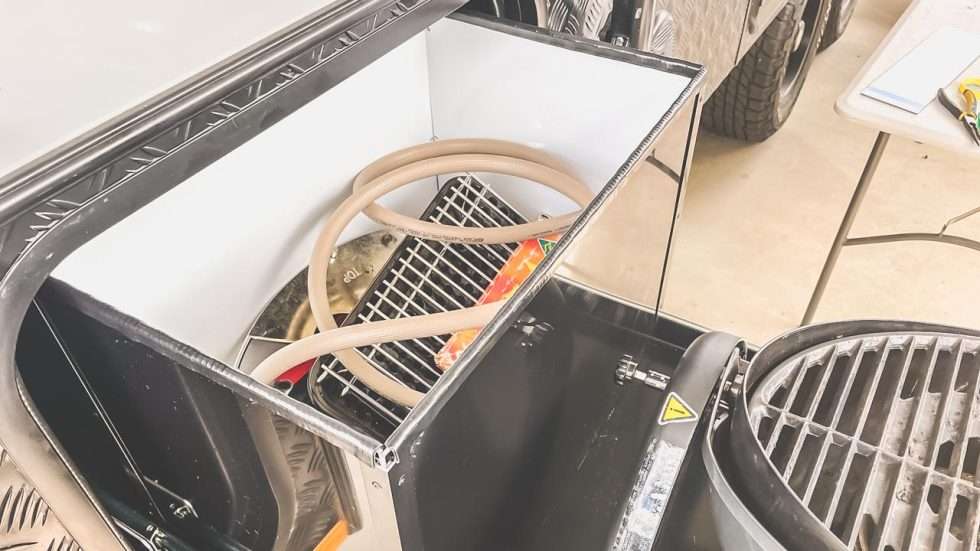 Caravan BBQ Slide Out For Your Tunnel Boot