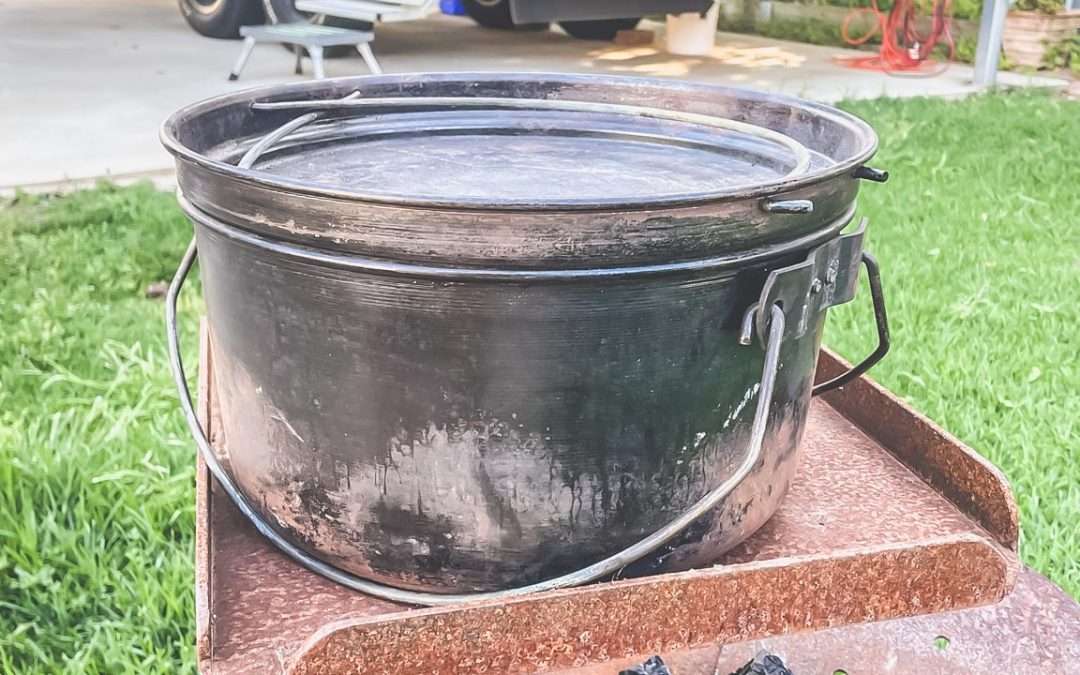 How To Season A Spun Steel Camp Oven