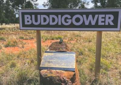 Buddigower Information Board