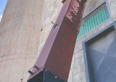 Concrete Silo Type S014 Metcalf 1400 Tonnes Capacity Built At Marinna In 1925