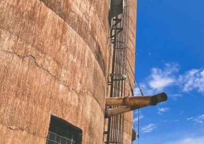 Disused Grain Silos Buddigower NSW