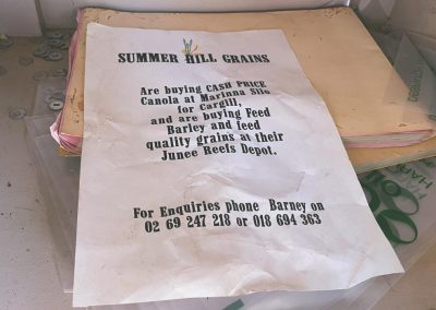 Summer Hill Grains Flyer 1990s