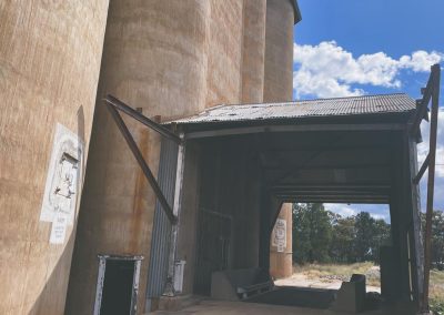 Abandoned Grain Silo Tipping Pit At Belfrayden NSW April 2023