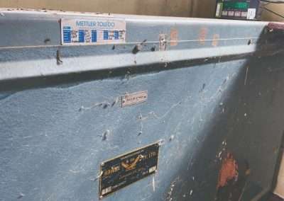 Hawke And Co Pty Ltd Weighbridge Scales Inside Weighbridge Hut At Grain Silos Belfrayden