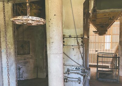 Inside Abandoned Grain Silos At Belfrayden NSW