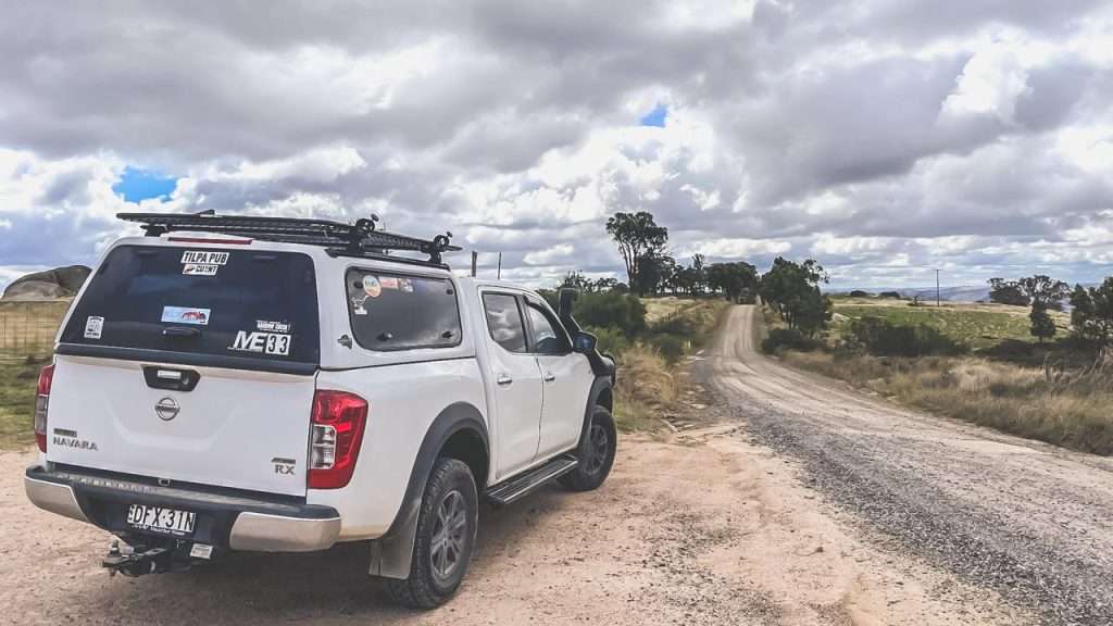 Road Between Reids Flat And Bigga NSW