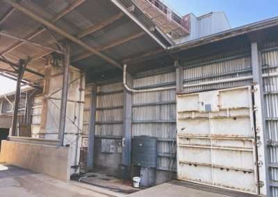 Tipping Pit At Belfrayden Grain Storage Shed