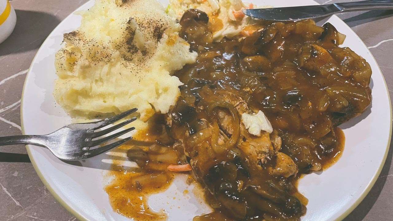 Camping Pork Chops And Gravy