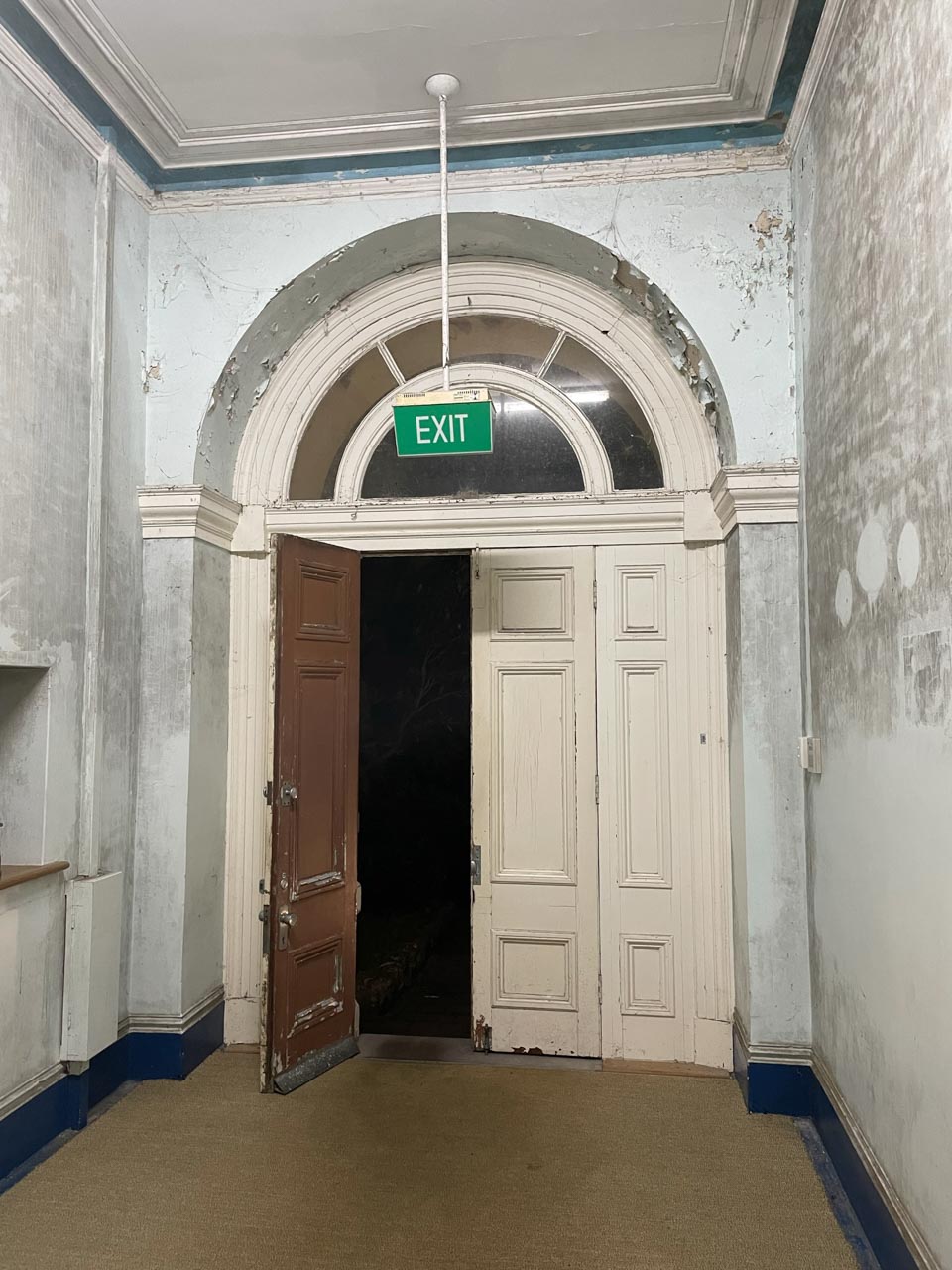 Front Doors From Inside Aradale Lunatic Asylum