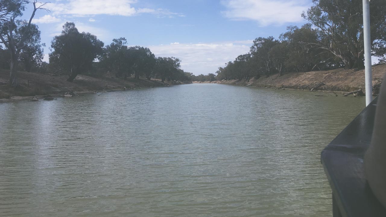 Aboard The SS Jandra At Bourke On The Darling River