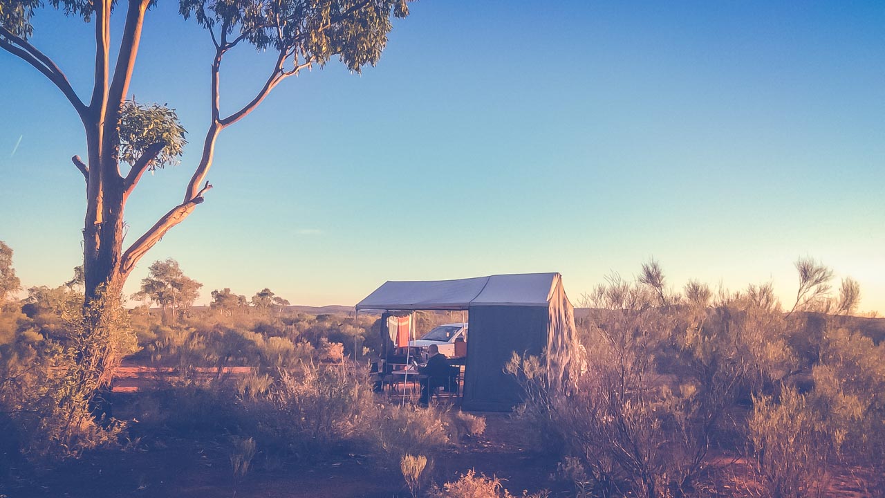Camping In Broken Hill Penrose Park Silverton