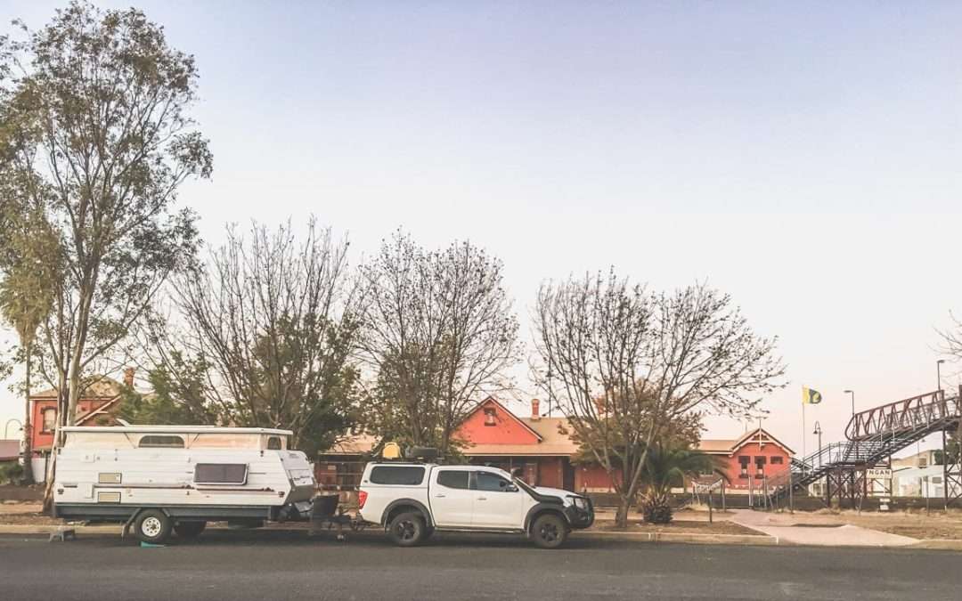 Free Camping In Nyngan NSW At Nyngan Rest Area