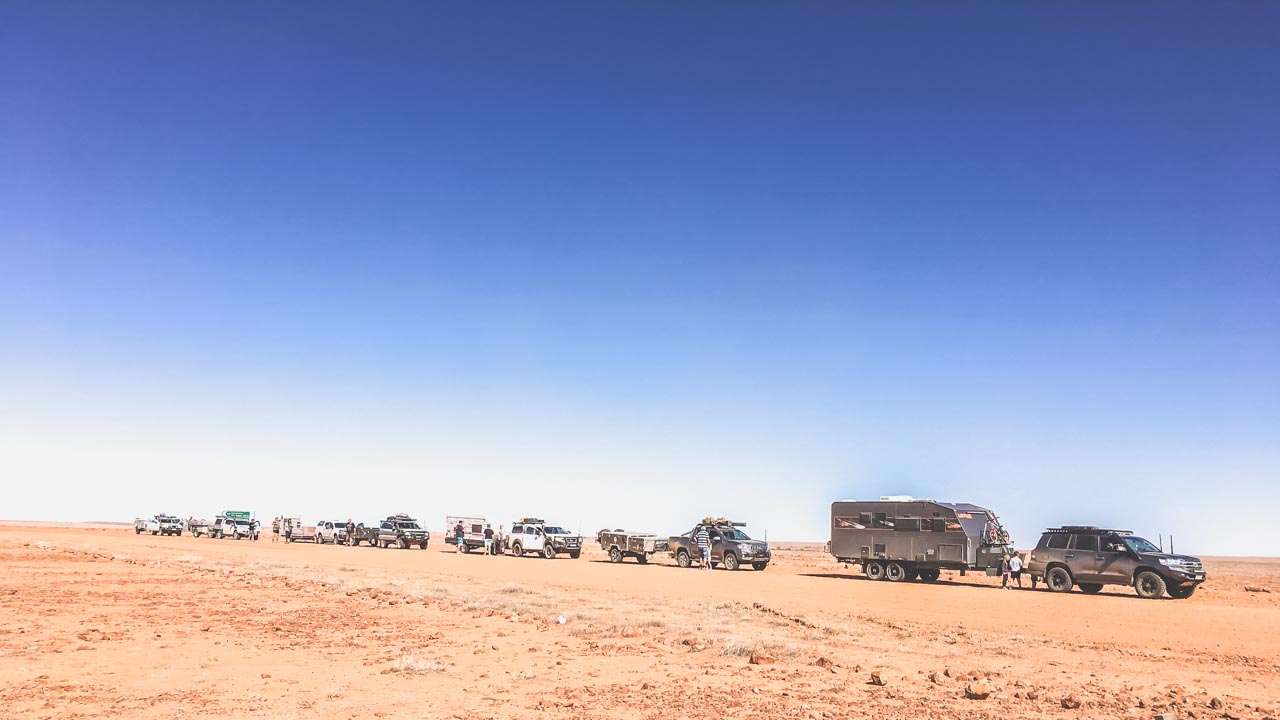 Traffic Jam On The Planet Arrabury Road