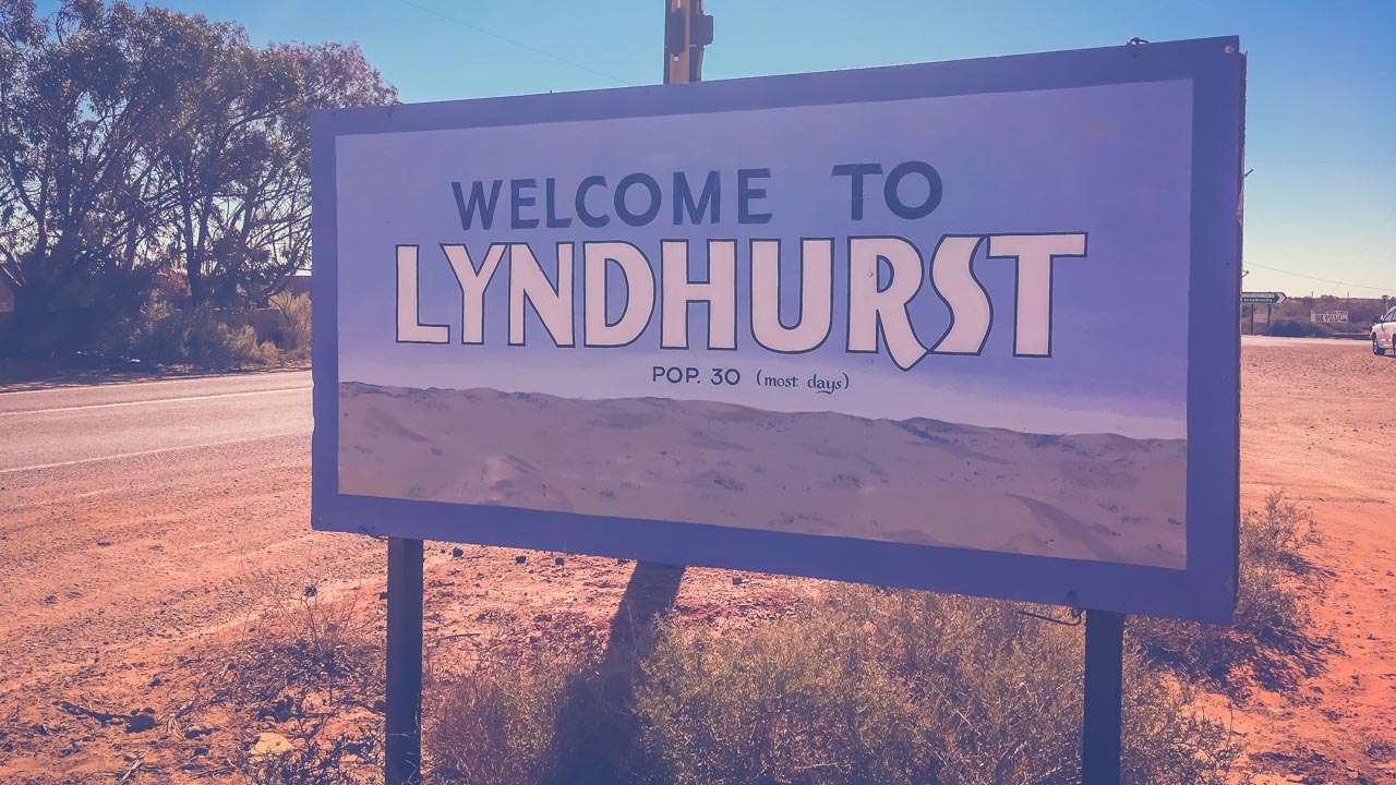 Welcome To Lyndhurst Outback SA