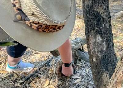 Amanda With Another Geocache Find