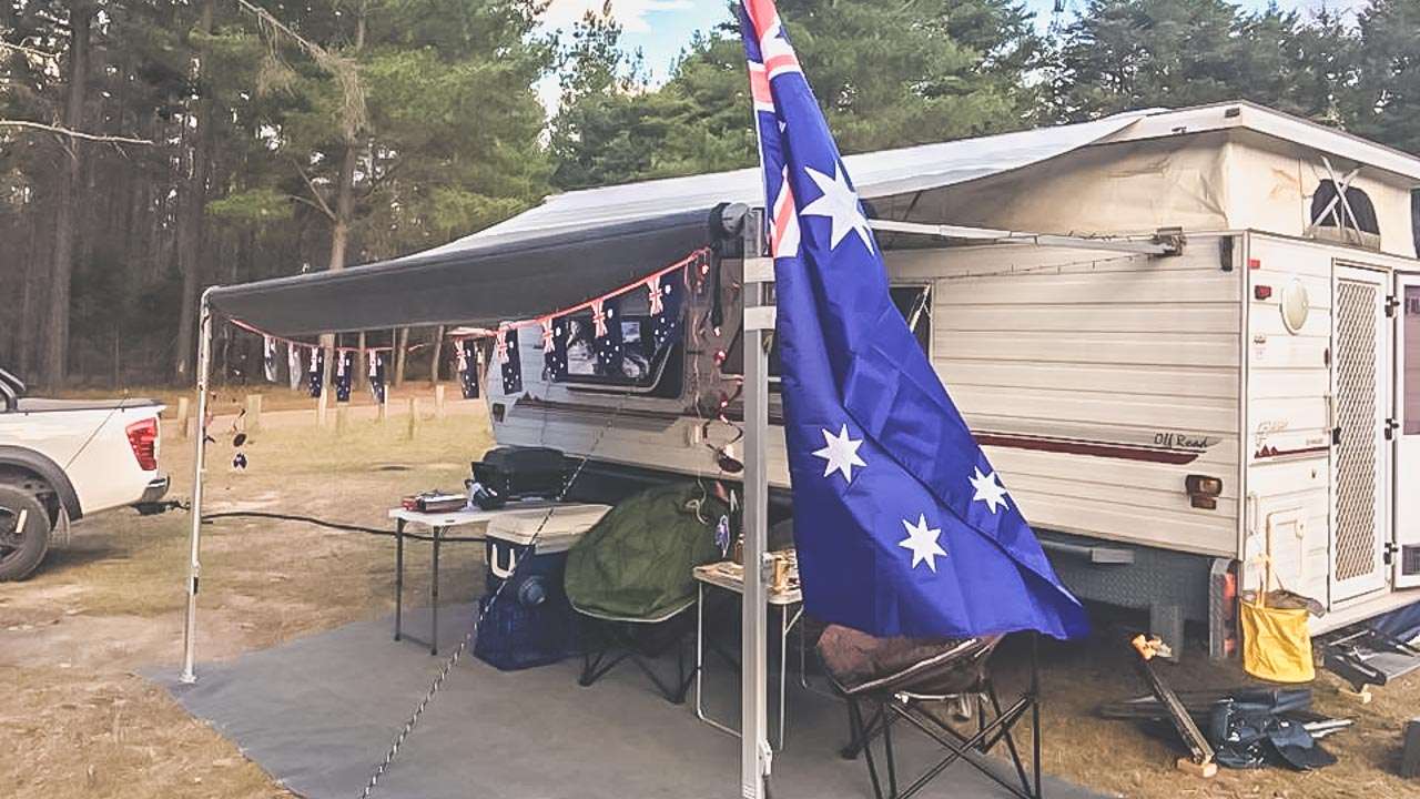 Australia Day Camping In Belanglo State Forest