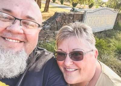 Entry To Cootamundra Sign And Well Hidden Geocache Location