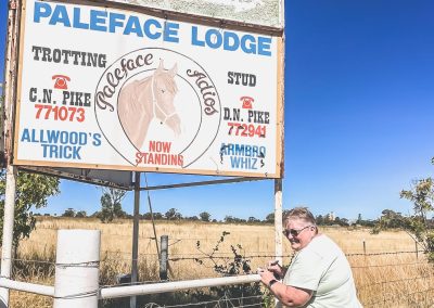 Paleface Lodge Sign At Temora NSW