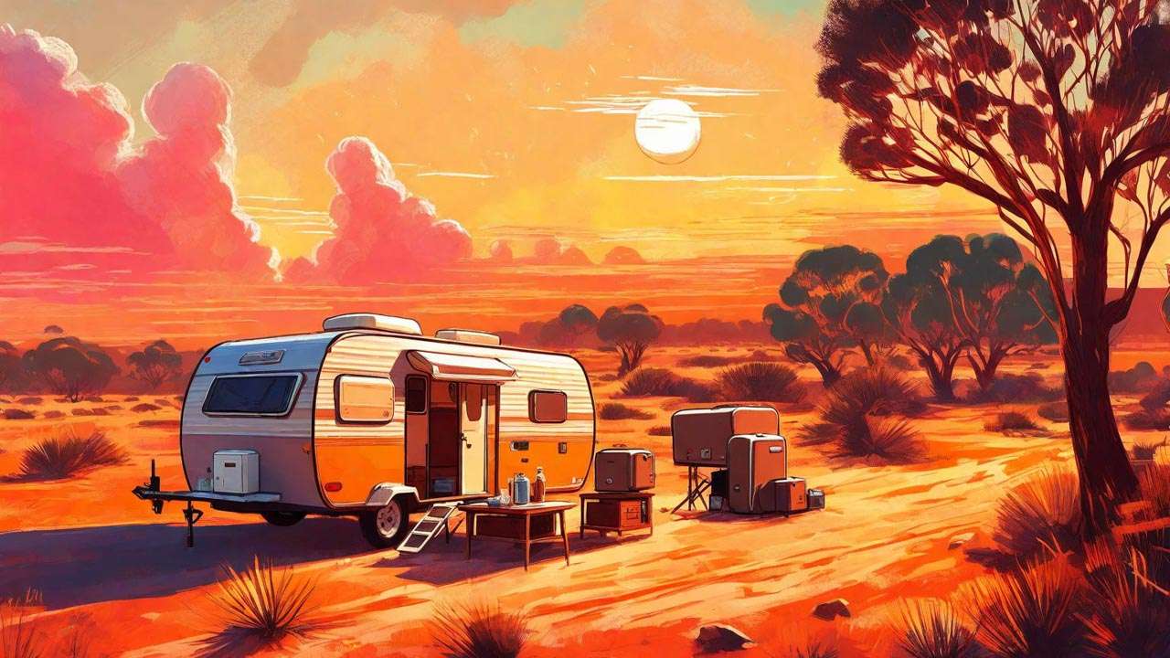 Run Your Airconditioner With A Generator For A Caravan