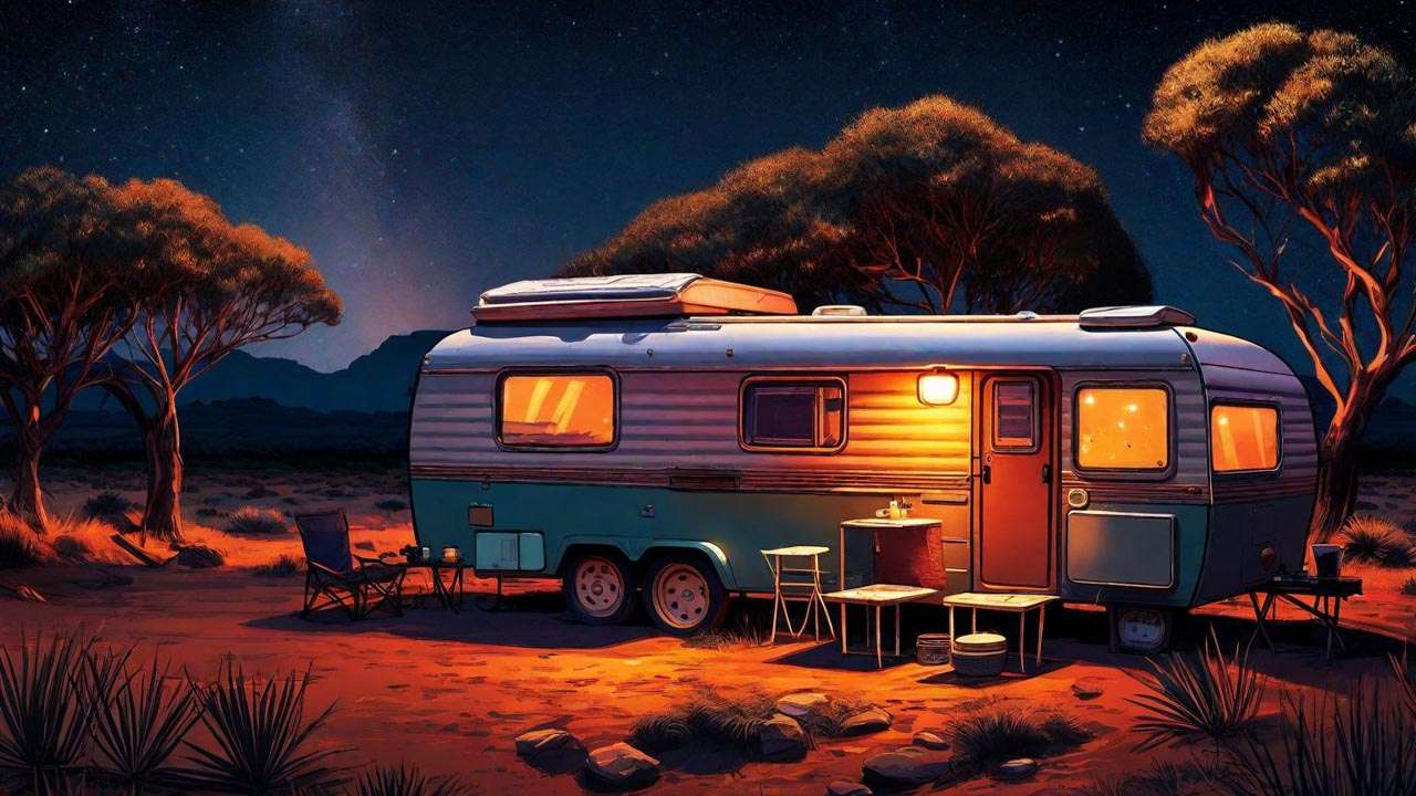 Run Your Caravan Lights And TV At Night With A Generator