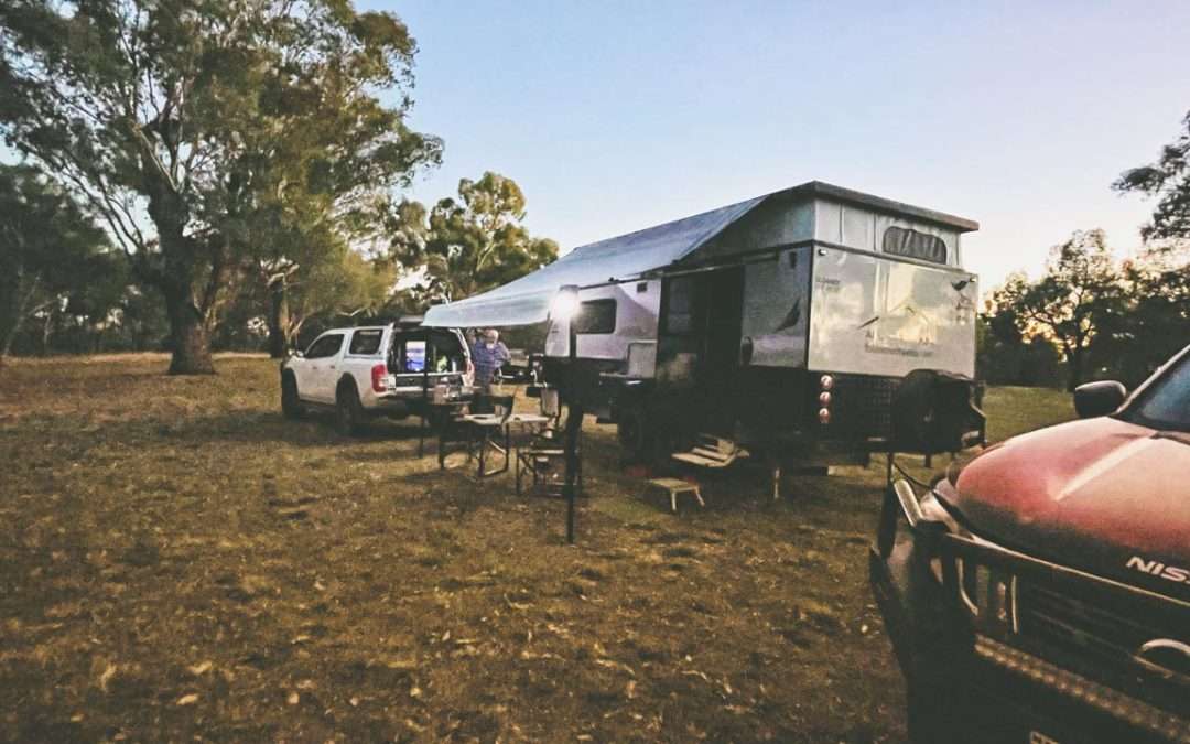 All Set Up At Old Junee Recreation Grounds