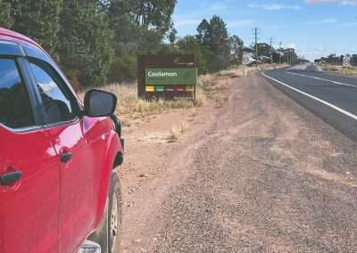 Coming In To Coolamon After Geocaching Arround Marrar NSW