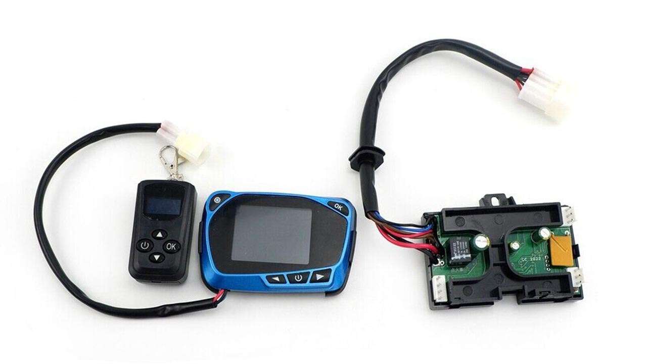 Diesel Heater Control Screen And Module