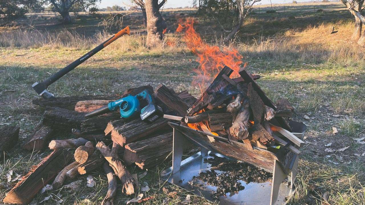 Good Bit Of Firewood Camping At Junee