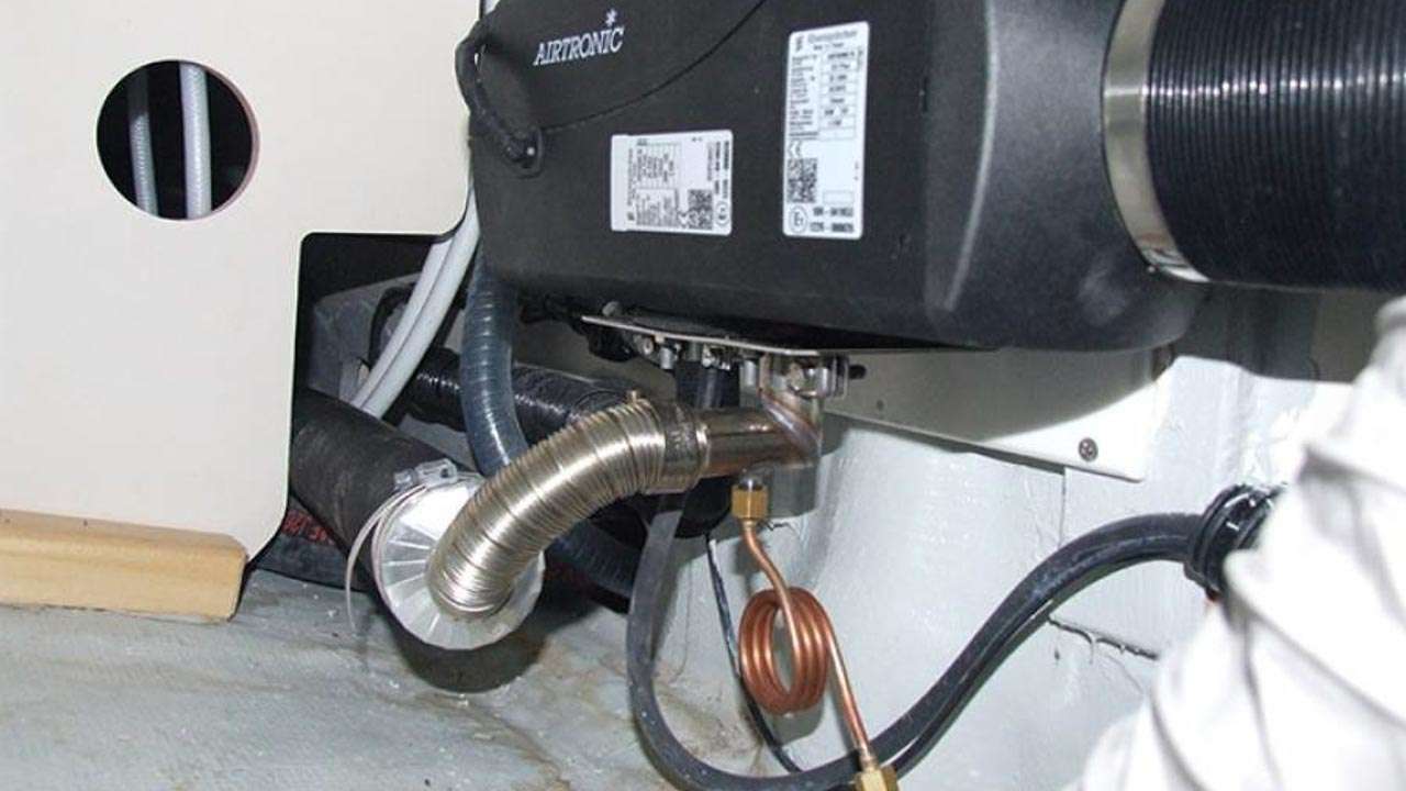 Installed Heater