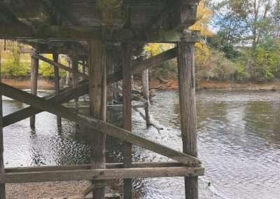 Under The Old Bridge In Tumut Waters A Bit Low This Time