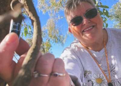 Amanda Found Another Geocache