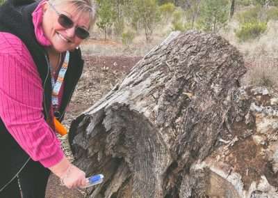 Amanda Found Another Geocache