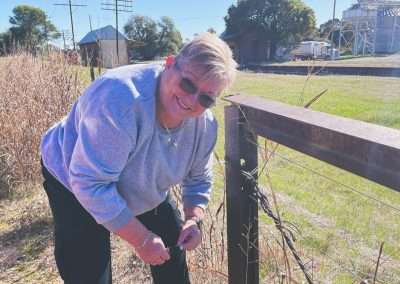 Amanda With Another Geocache Found Near Galong Station