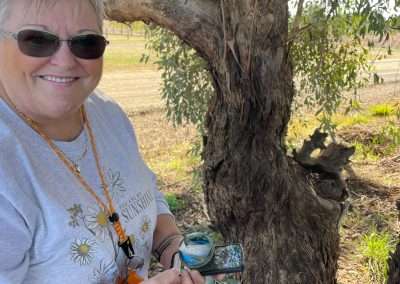 Amanda With Geocache